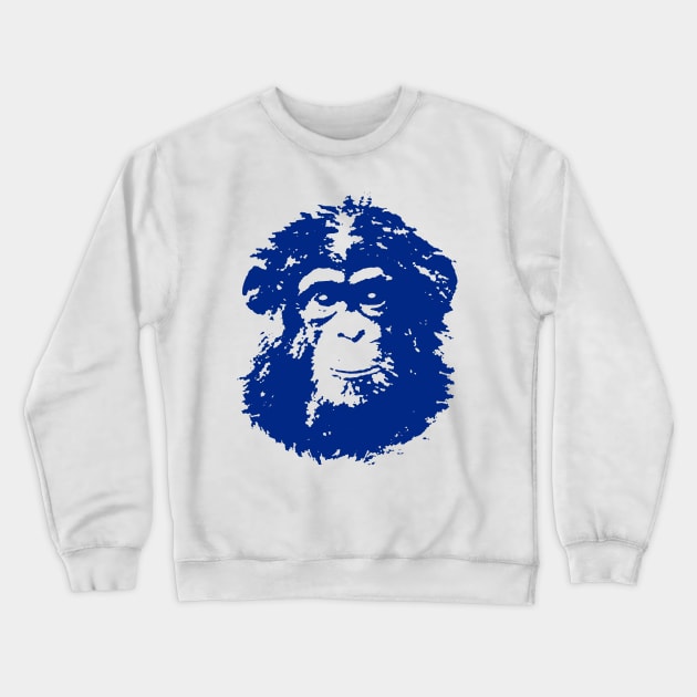 Smiling Monkey Face Crewneck Sweatshirt by CANJ72